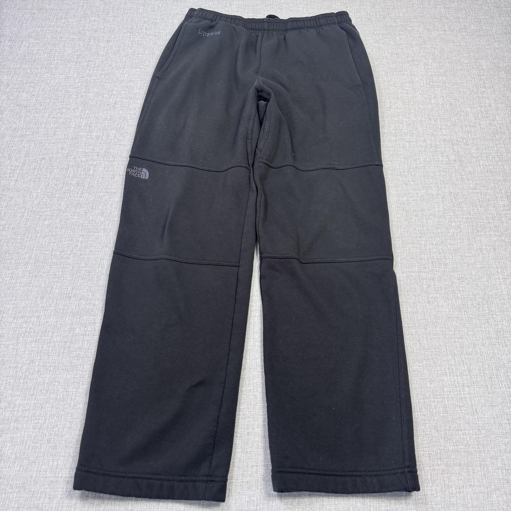 The North Face Sweatpants Mens Small Black UltraWick Fleece Pull On Pockets
